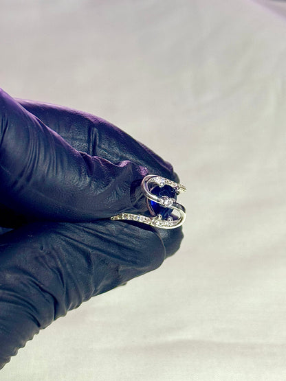 Silver 925 ladies ring